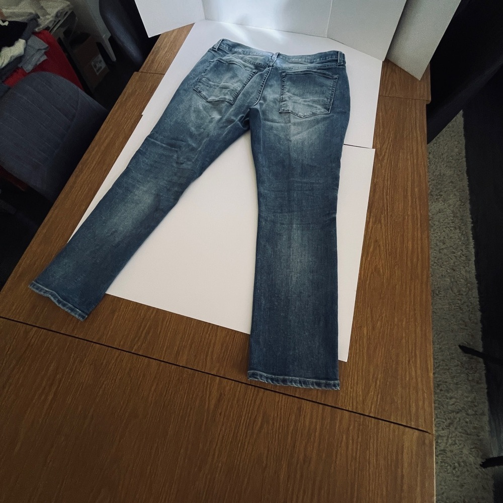 Arizona Advance Flex Slim Classic stretch Denim Straight-Leg Jeans for Men 36x30 - Picture 6 of 6